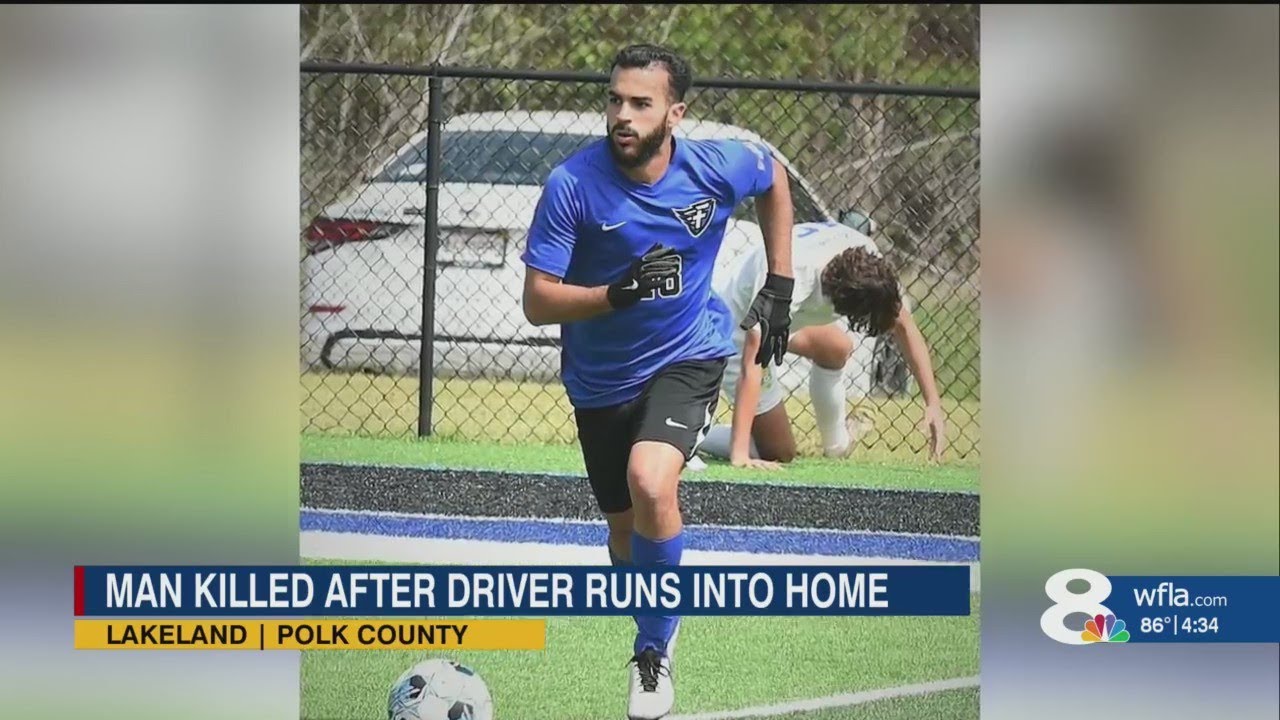 Lakeland United mourns player killed by SUV crashing into home