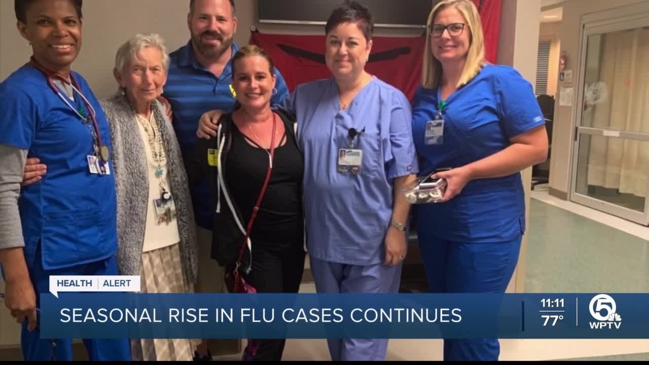After major health scare, West Palm Beach woman advocates for flu shots