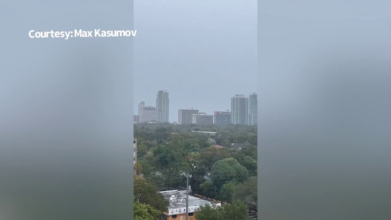 Storm passes through Coral Way area