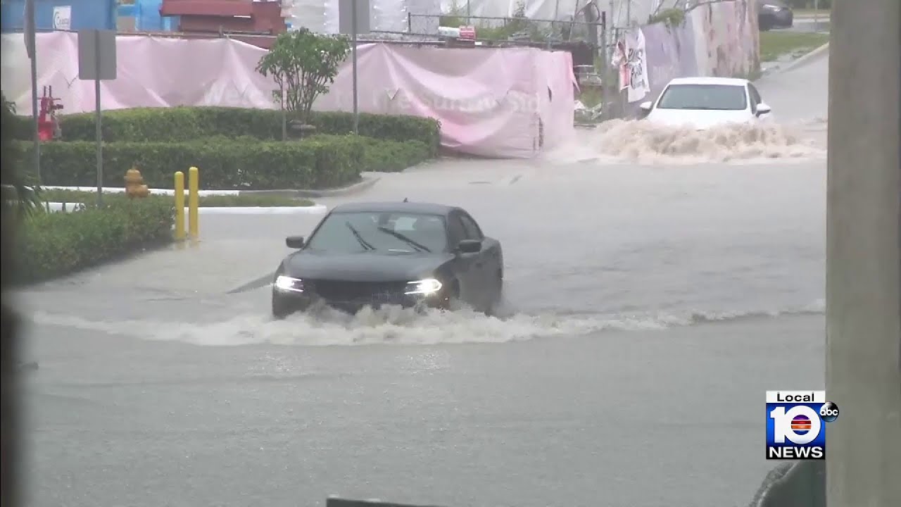 Floods hit Miramar, Hollywood, Dania Beach