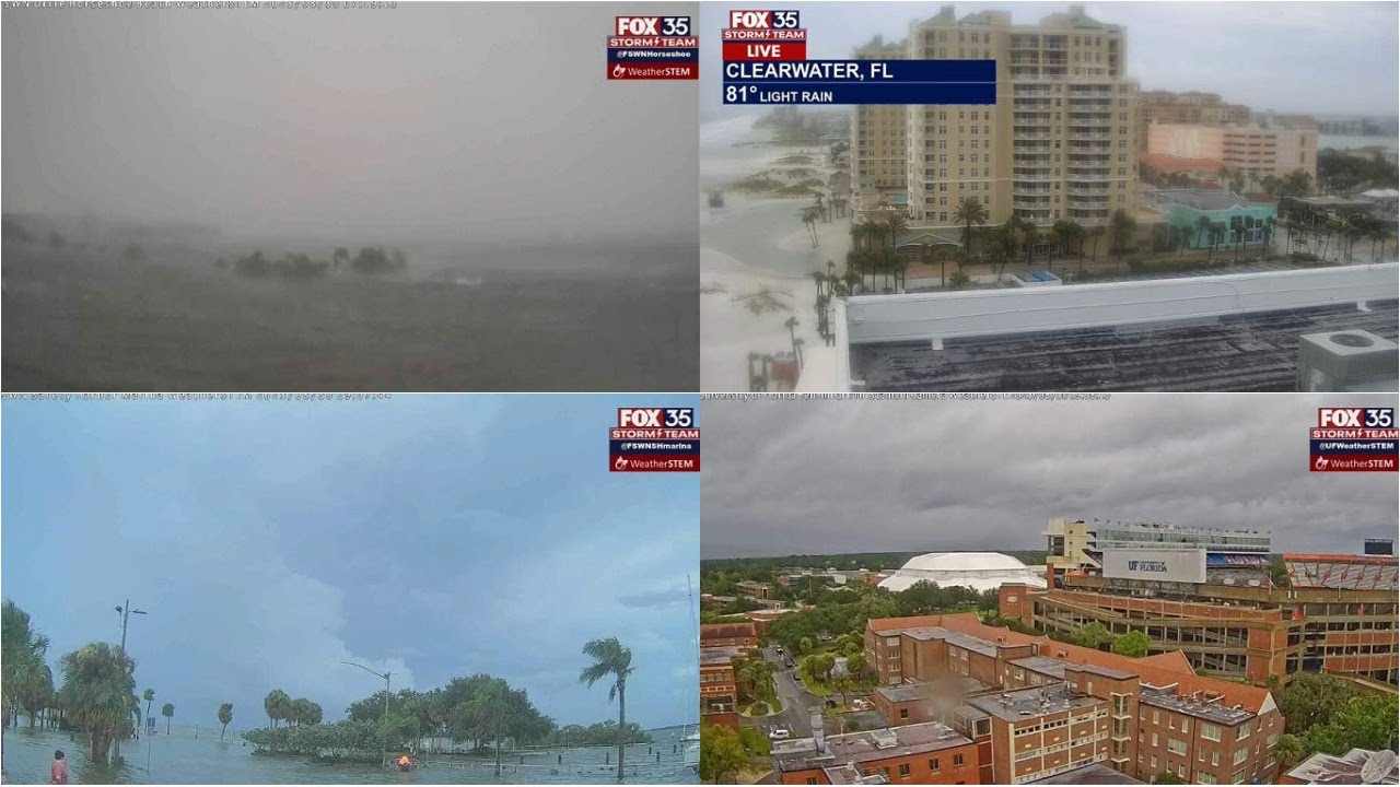LIVE – Hurricane Idalia pounds Florida as powerful category 3 hurricane