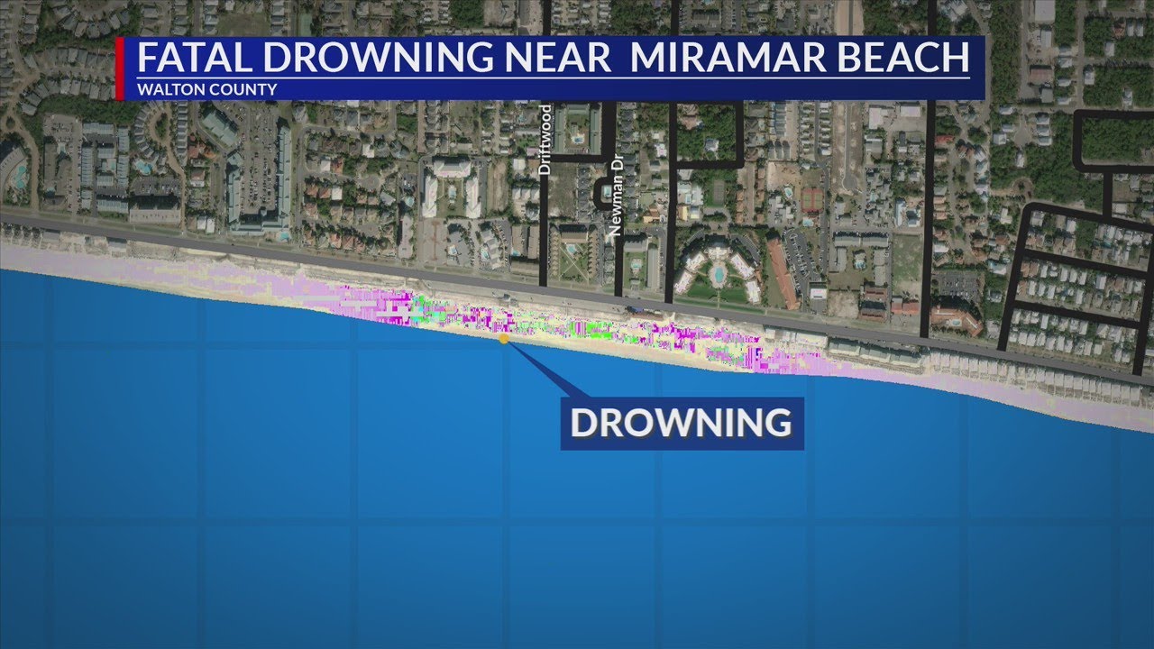 20yearold drowns at Miramar Beach