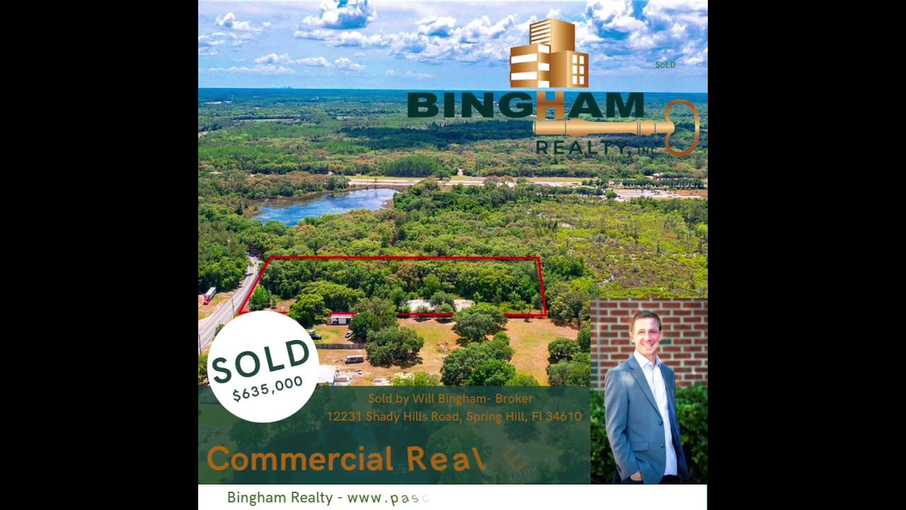 Sold- 12231 Shady Hills Road, Spring Hill, Florida.