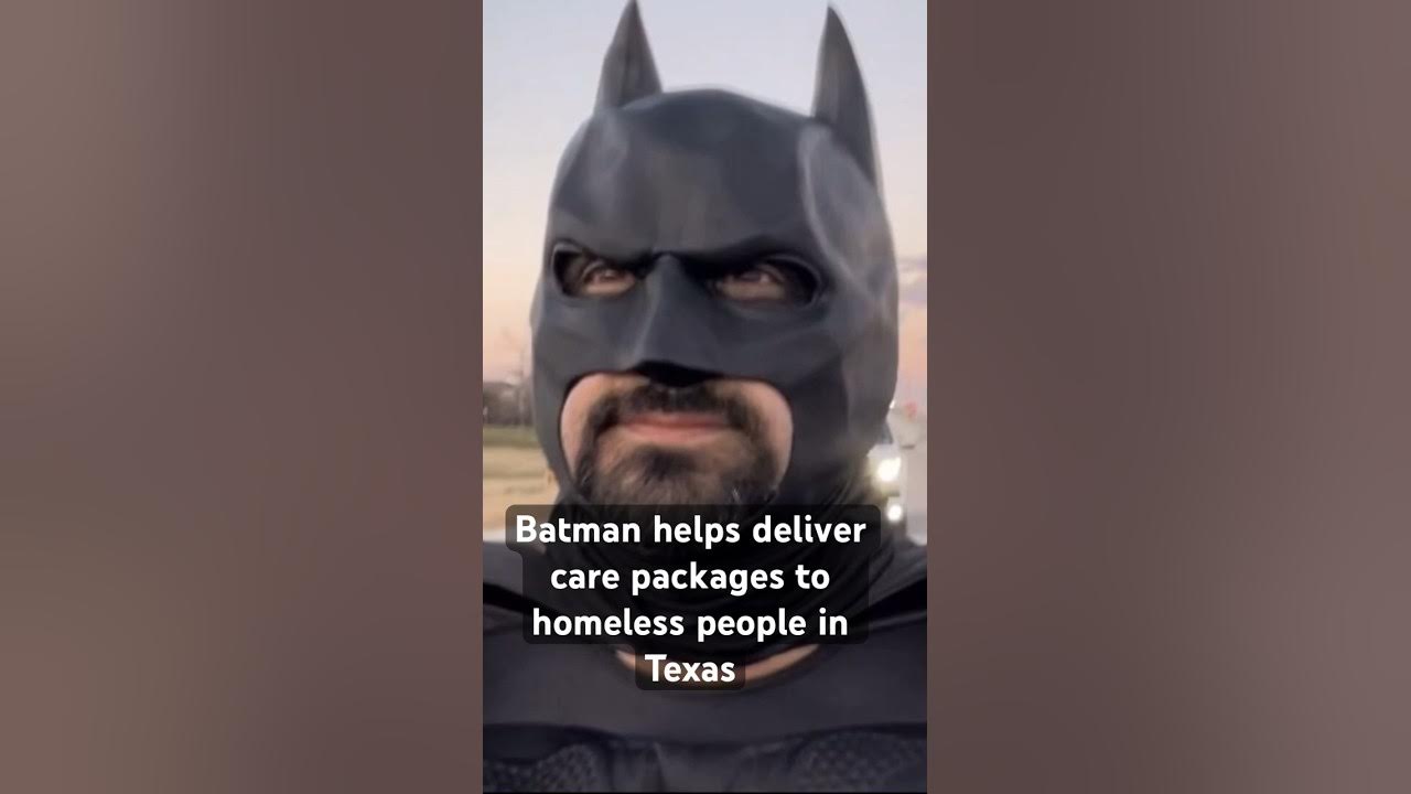 Not all heroes wear capes, but this man does. #helpingthehomeless #texas