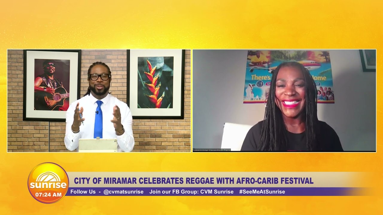 City of Miramar Celebrates Reggae With Afro-Carib Festival | Sunrise  | CVMTV