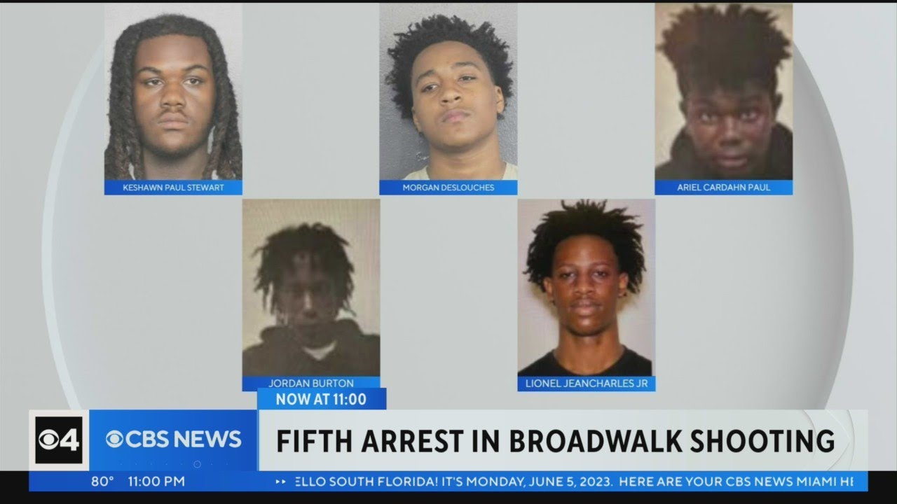 All suspected Hollywood Broadwalk shooters now in custody