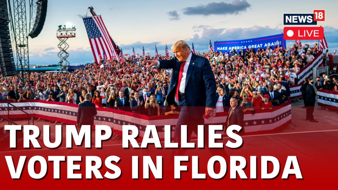 Donald Trump Speech LIVE | Trump Rallies Voters In Florida As Gop Rivals Debate | Trump LIVE | N18L