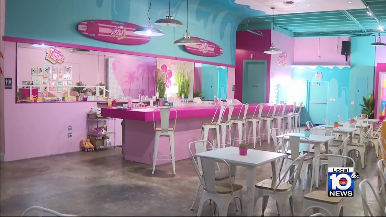 Malibu Barbie Café comes to Miami’s Wynwood