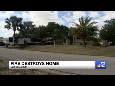 Lack of fire hydrants leads to Lehigh Acres home becoming a total loss following fire