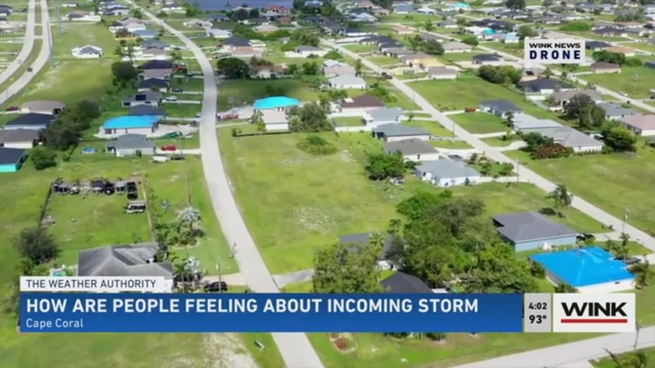 How people in Cape Coral are planning to handle potential tropical weather