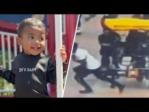 Moment When Baby Got Caught in Crossfire of Hollywood Beach Mass Shooting Caught on Camera