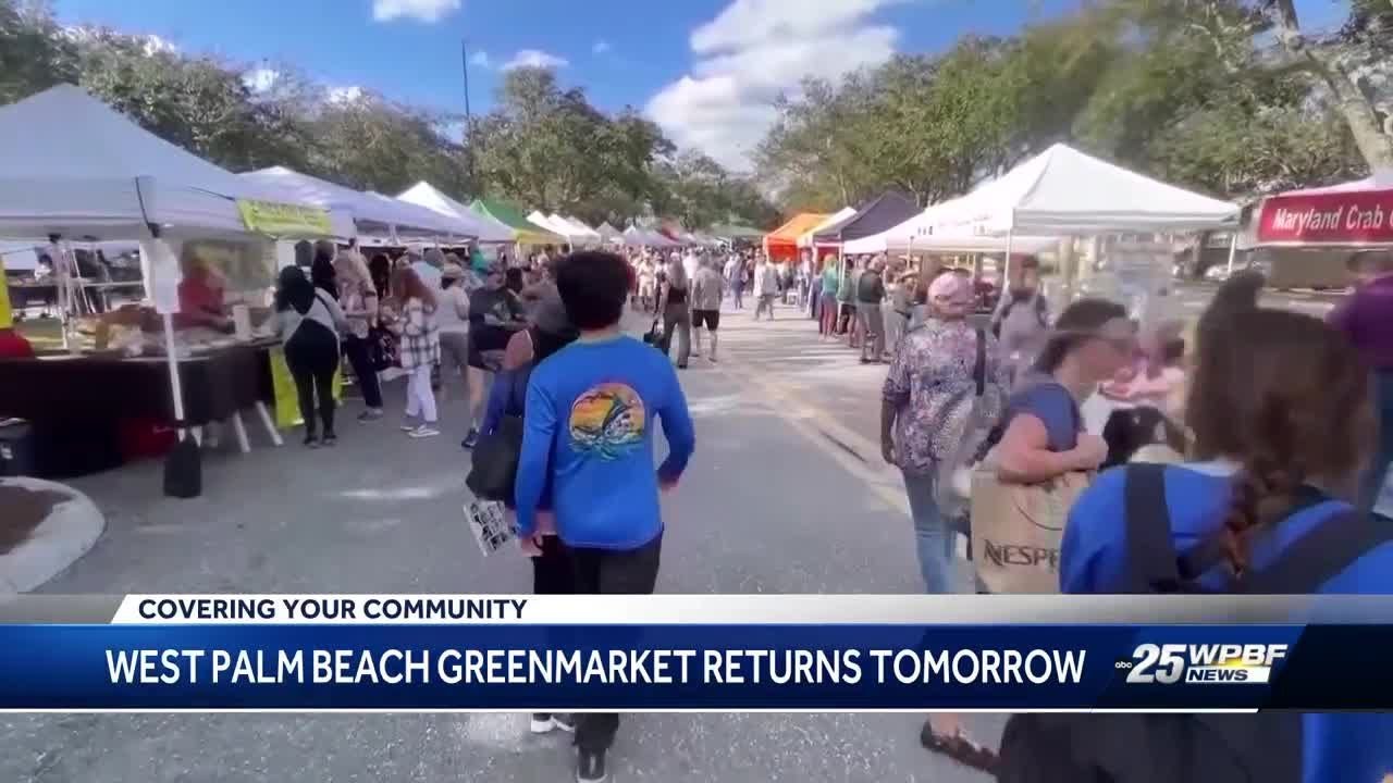29th Annual GreenMarket in West Palm Beach to kick off this weekend