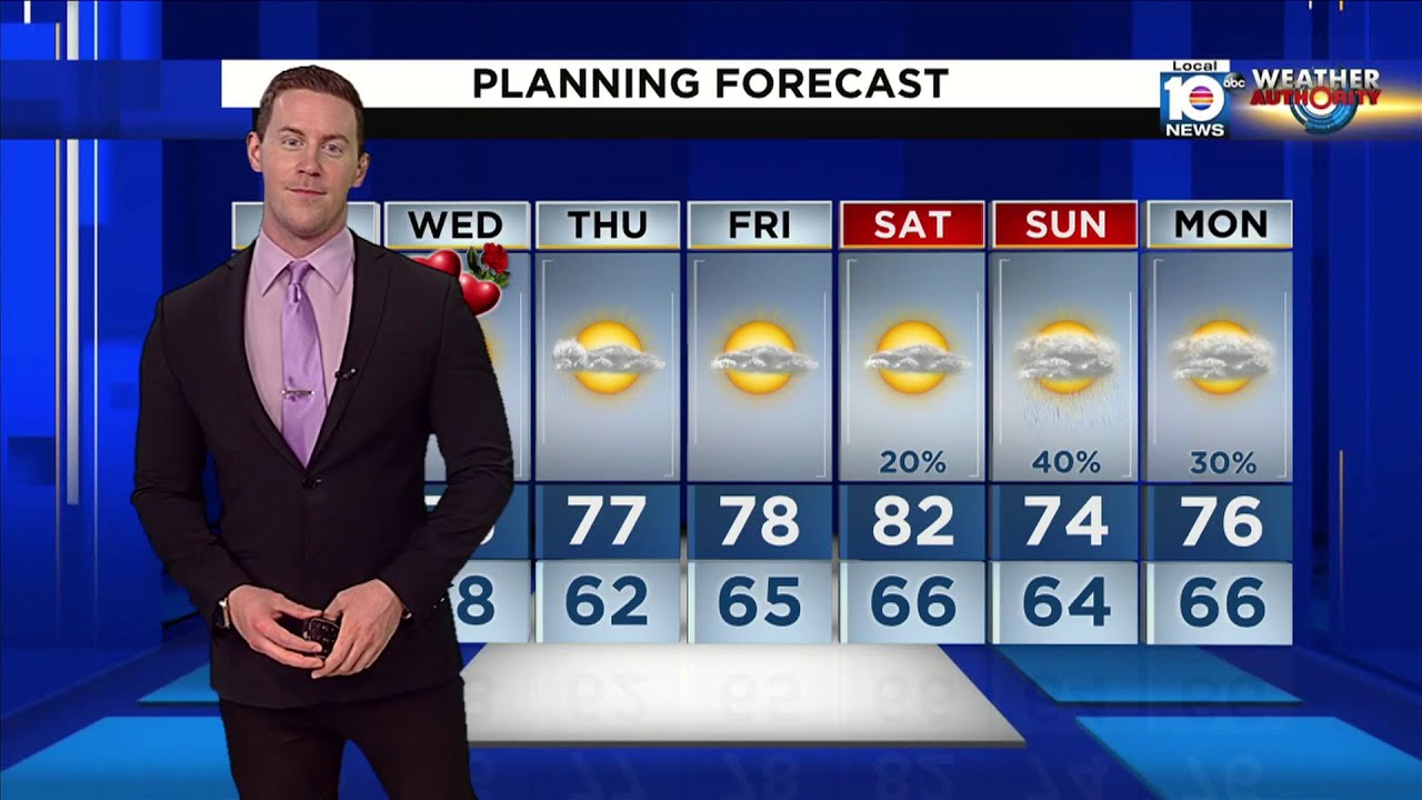 Local 10 News Weather: 02/13/24 Afternoon Edition