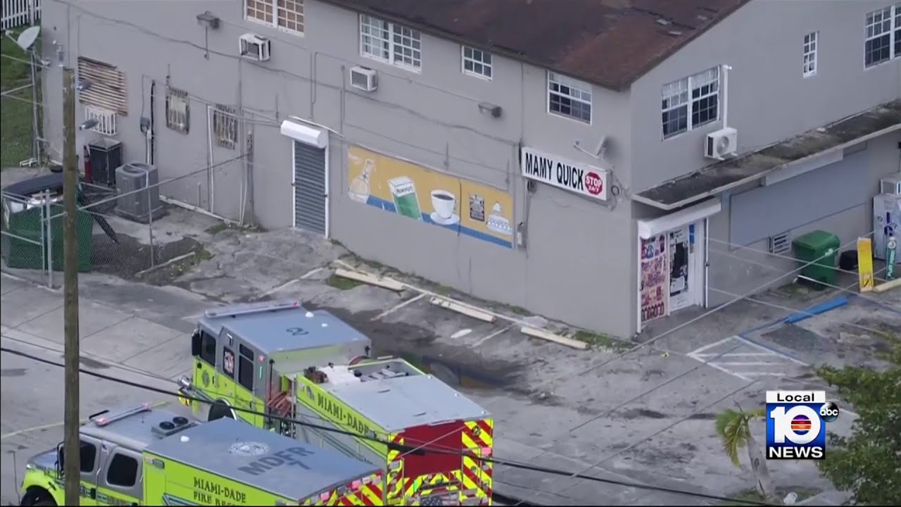 Authorities respond to reports of shooting at Quick Stop in northwest Miami-Dade