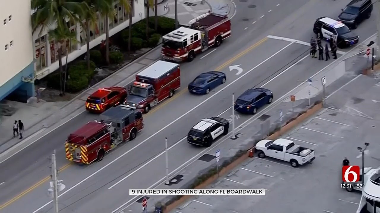 9 People Injured In Hollywood, Florida Shooting