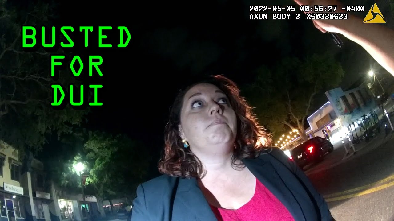 Busted for DUI – St. Petersburg, Florida – May 5, 2022