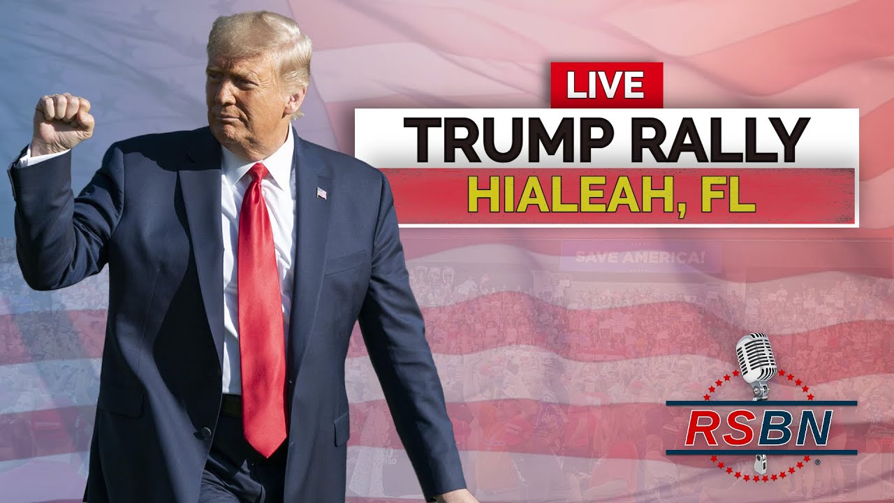 LIVE: President Donald J. Trump to hold a rally in Hialeah, Florida – 11/8/23