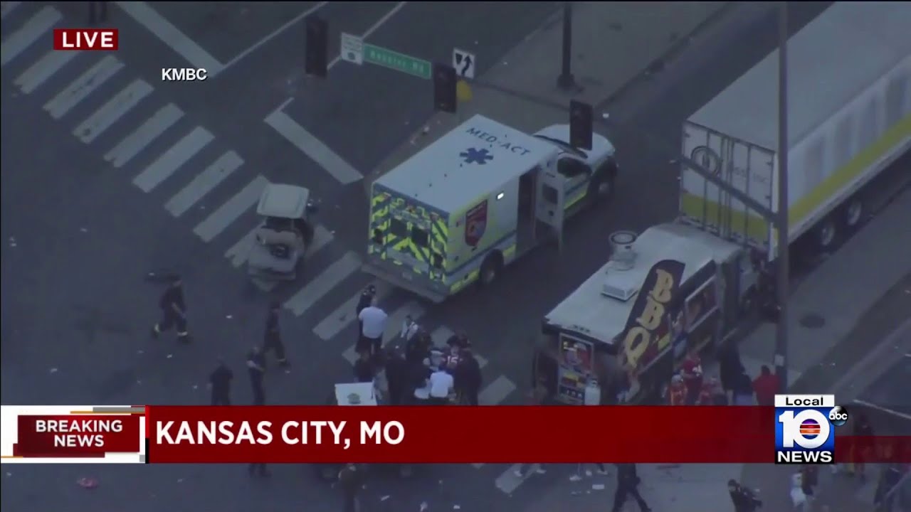 Shooting reported at Kansas City Chiefs victory rally