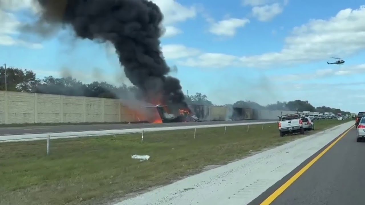911 calls released from deadly private jet crash on I-75