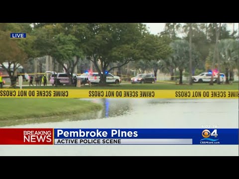 DEVELOPING: Man Runs Into Canal After Fleeing Police In Pembroke Pines