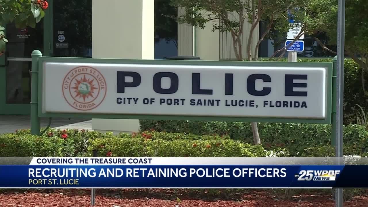 Port St. Lucie Police Department presents proposal for recruitment and retention