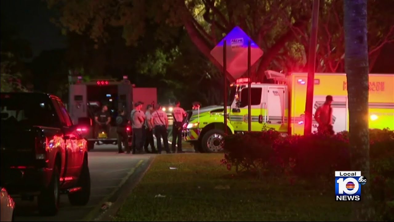 Large police presence surrounds home in Opa-locka