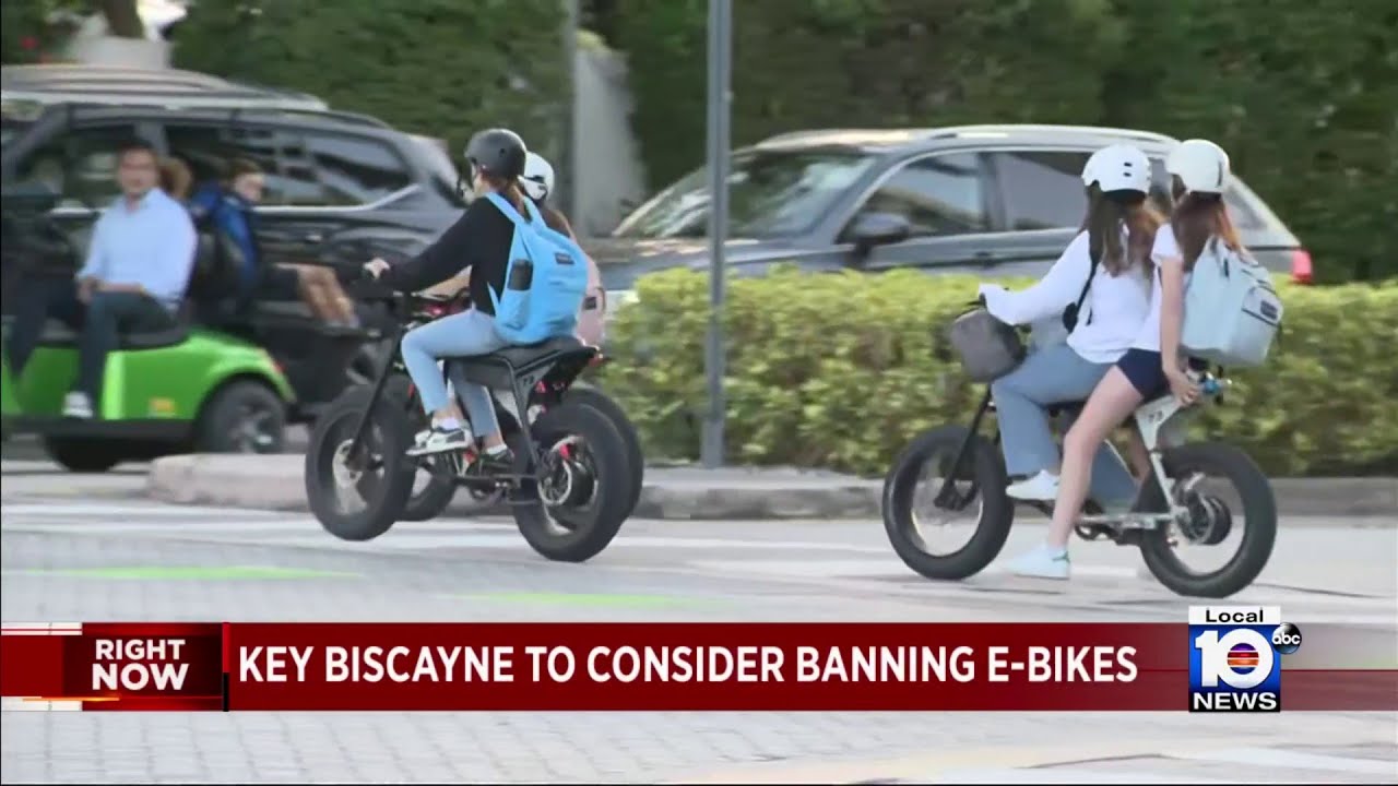 Key Biscayne to consider banning e-bikes following death of cyclist