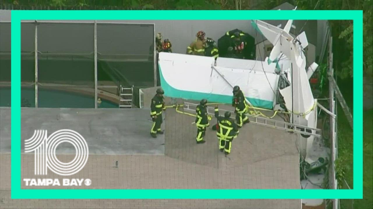 Plane crashes into home in Miramar, Florida
