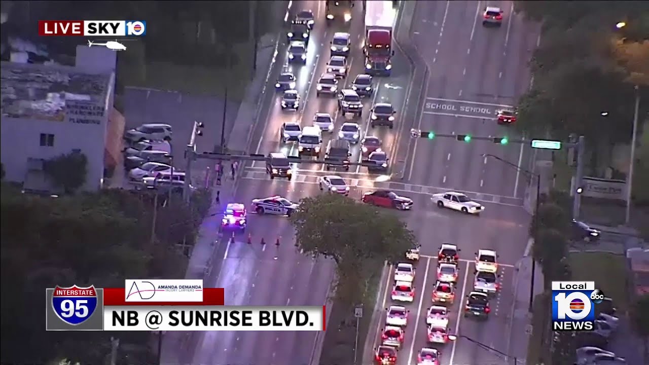 Traffic alert: Alternate routes after shooting in Fort Lauderdale