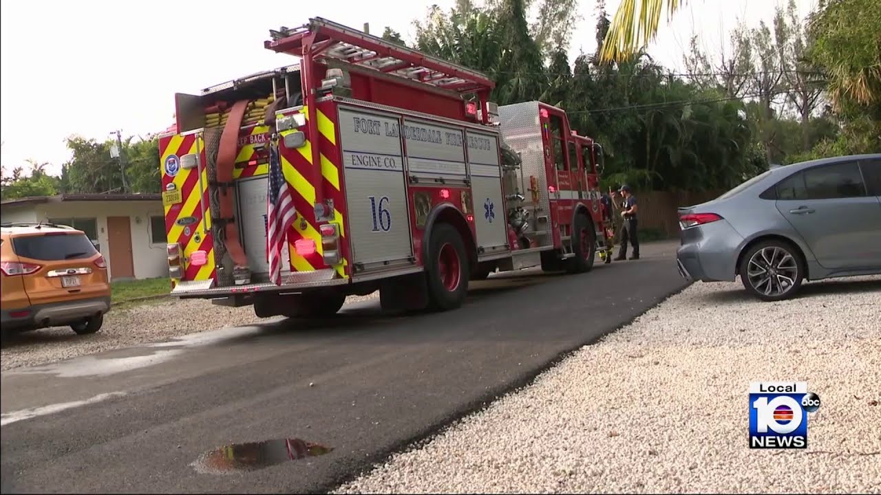 Family pet sadly dies after fire breaks out inside Wilton Manors home