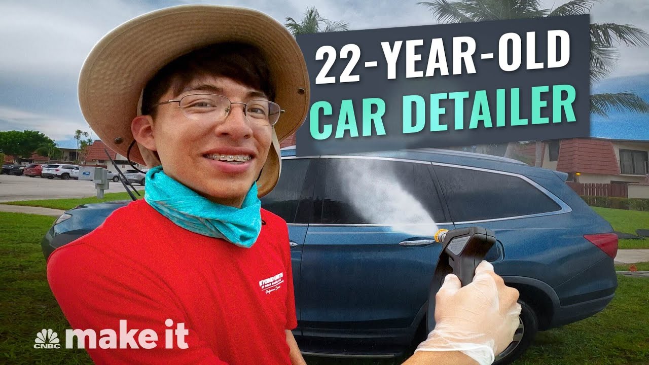 Living On $77K A Year Washing Cars At Age 22 | Gen Z Money