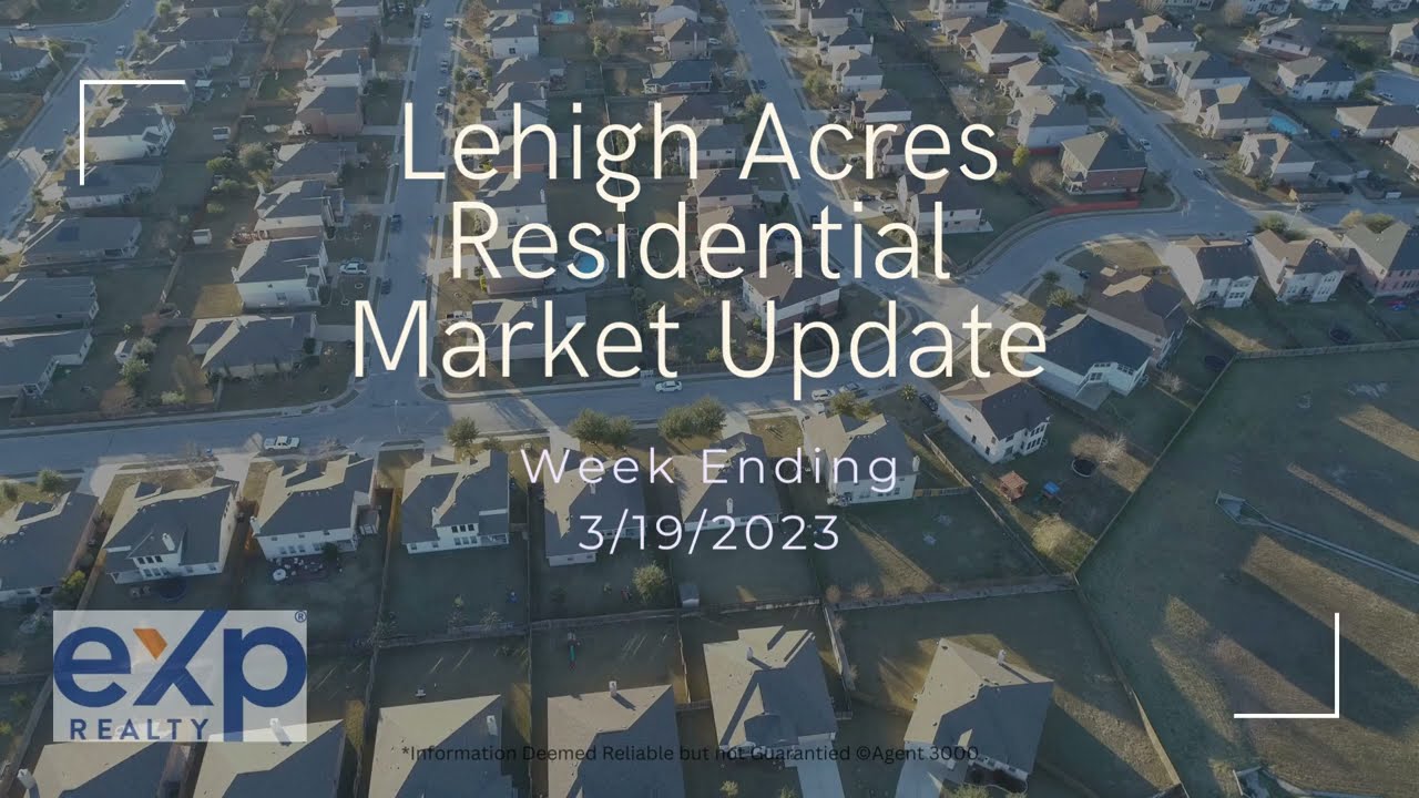 Lehigh Acres Weekly Update 3_19_2023 Joseph C Brown PA