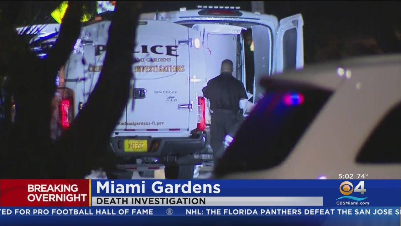 Death investigation in Miami Gardens
