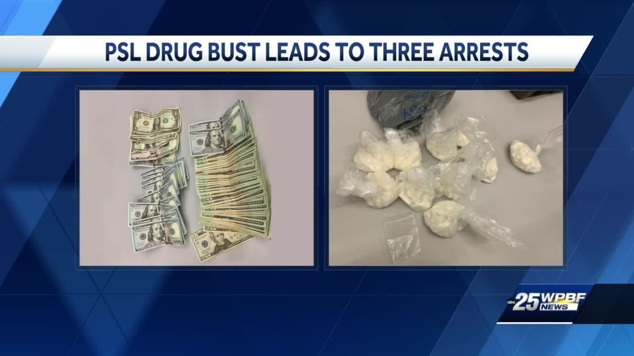 Port St. Lucie drug bust leads to three arrests