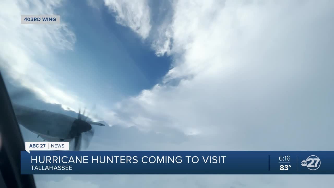 Hurricane hunters visit Tallahassee Thursday