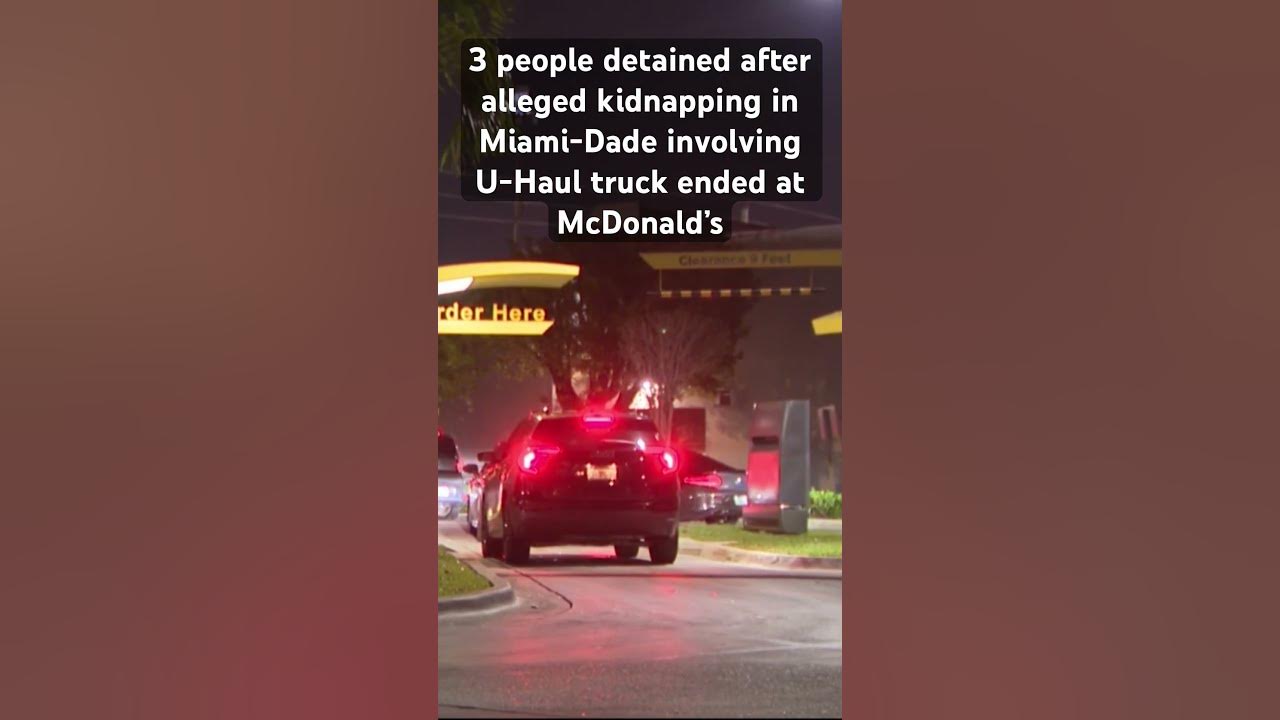 Police detained three people after an alleged kidnapping in Miami-Dade #crime #miamidade #kidnapping