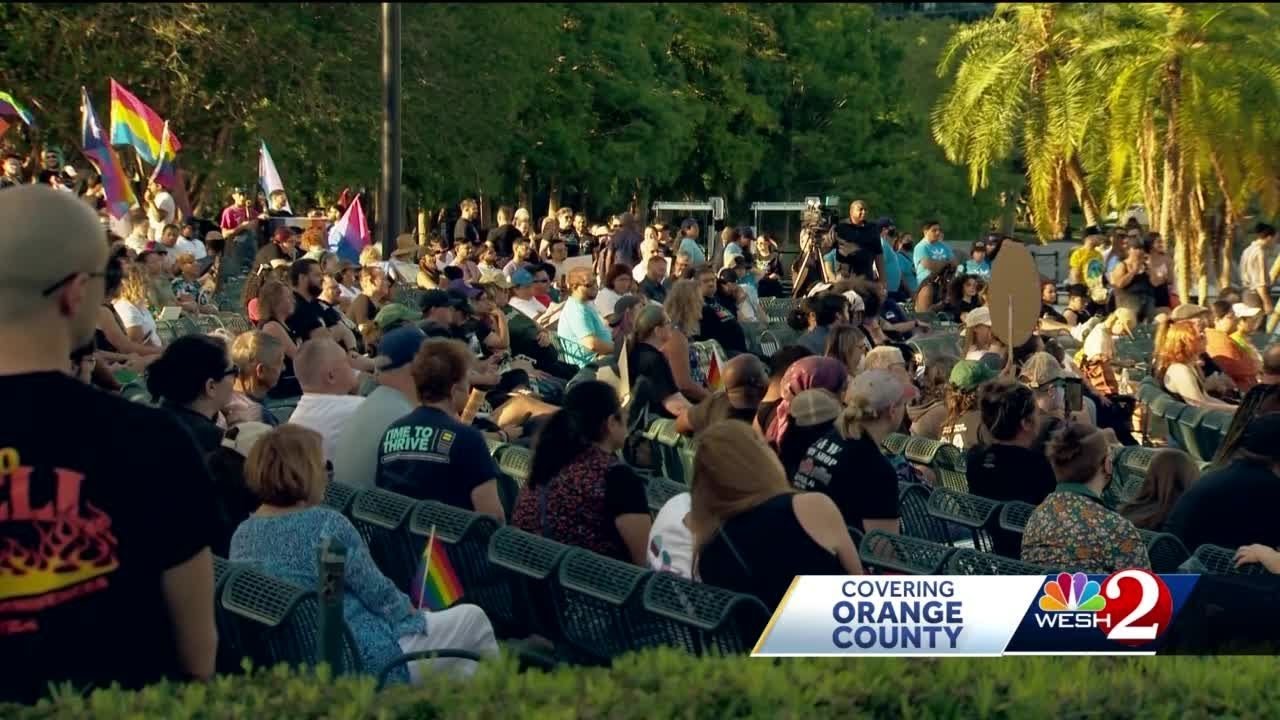 Hundreds gather at Lake Eola to call for change in Tallahassee