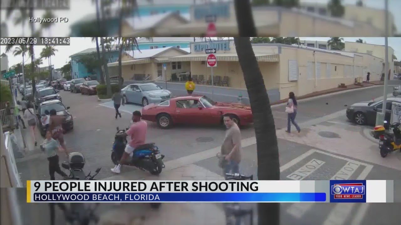 3 children, 6 adults injured in Memorial Day shooting at Florida beach