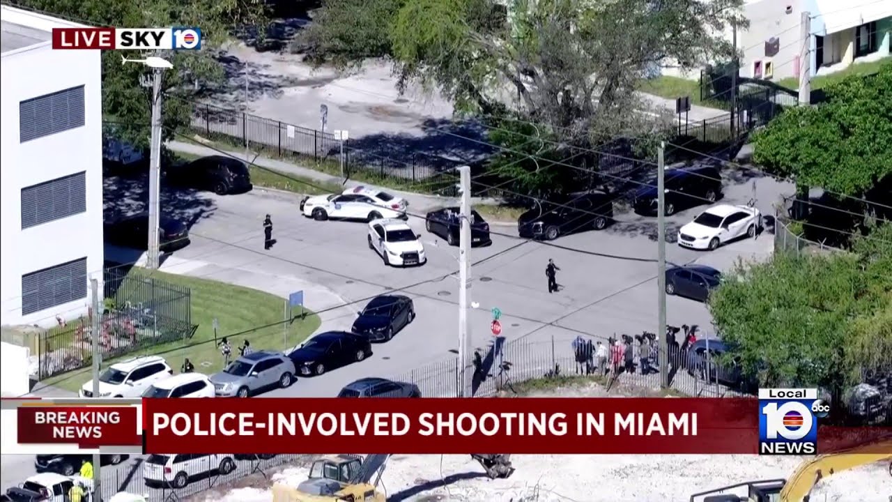 Police shooting reported in Miami