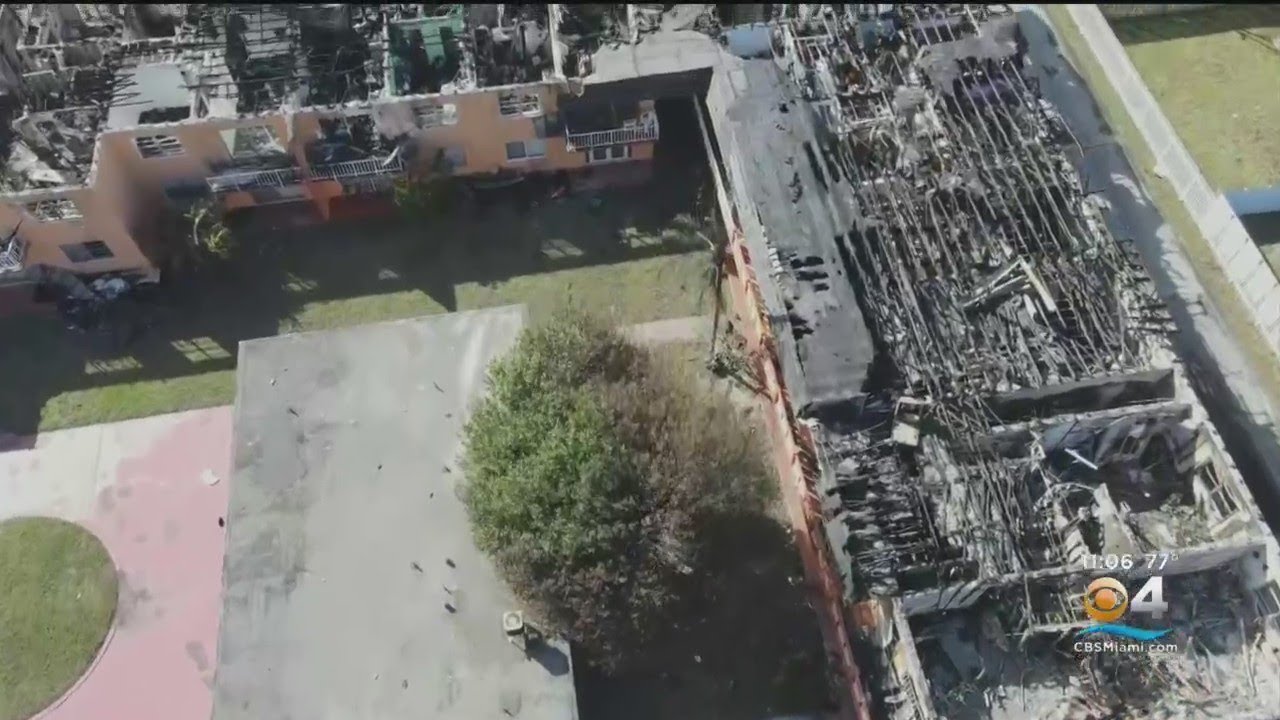 Massive Miami Gardens fire displaces residents