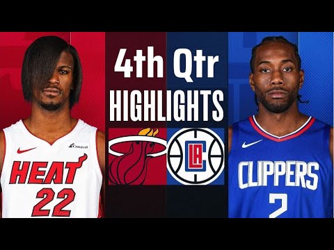 LA Clippers vs. Miami Heat 4th Qtr Full Highlights | Feb. 4 | NBA Highlights 2024