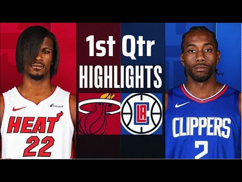 LA Clippers vs. Miami Heat 1st Qtr Full Highlights | Feb. 4 | NBA Highlights 2024