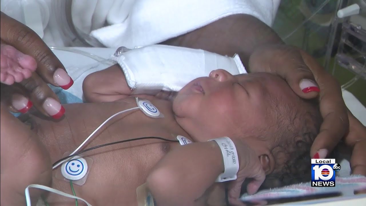Baby born in Coral Springs 30 seconds after New Year