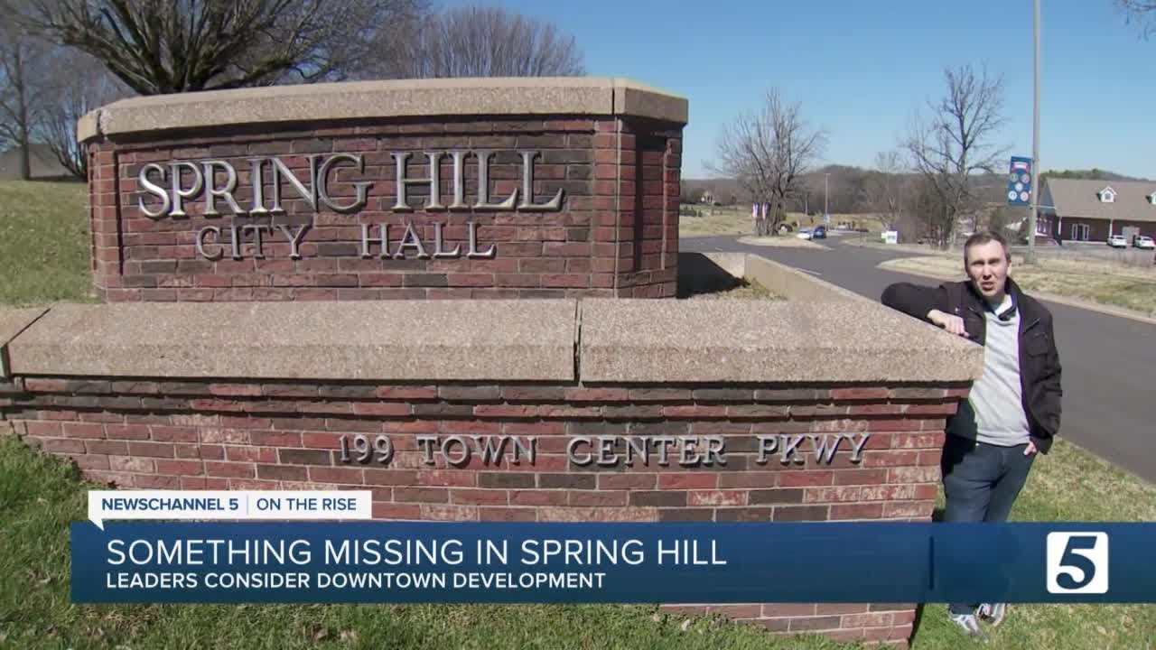 Some residents push for Spring Hill downtown, consultant firm hired