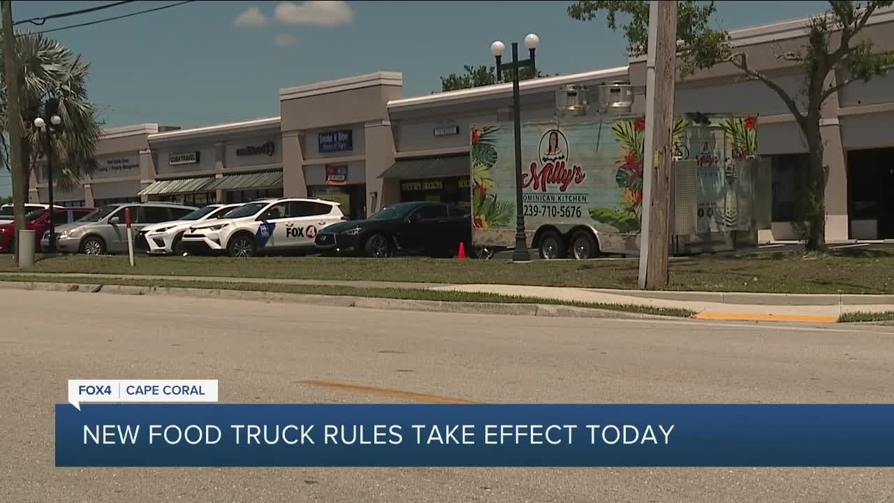New guidelines for food trucks in Cape Coral