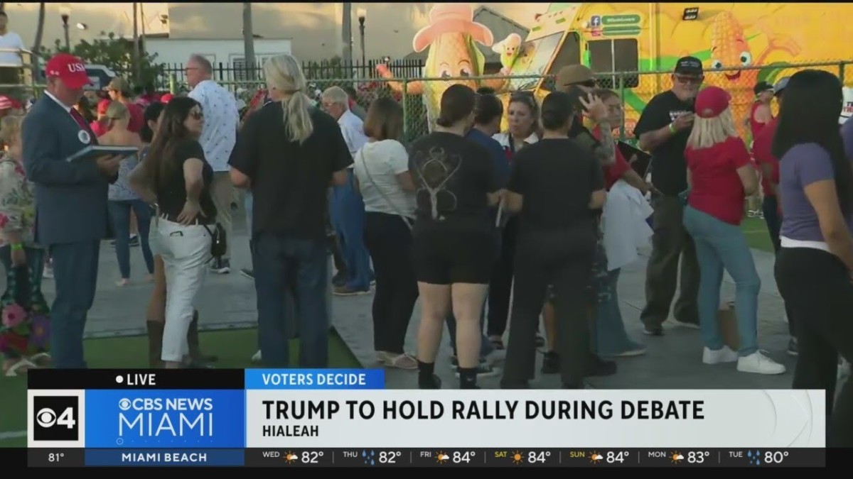 Hundreds gather at Milander Park for Trump Rally