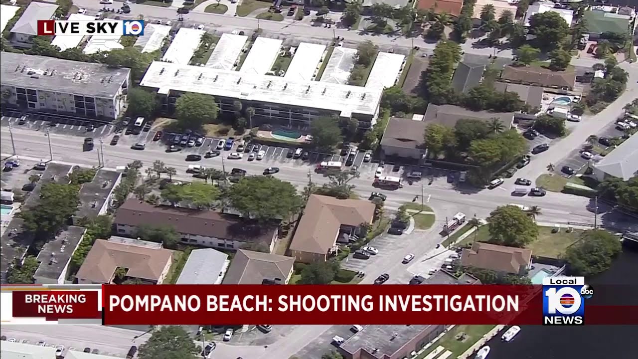 Police investigating after shooting leaves one person dead in Pompano Beach