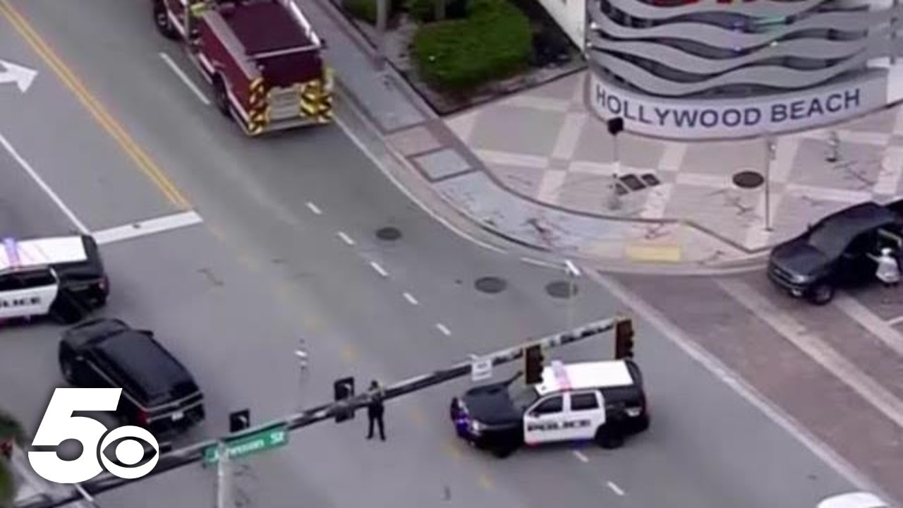 Nine people recovering after shooting in Hollywood Beach, Florida