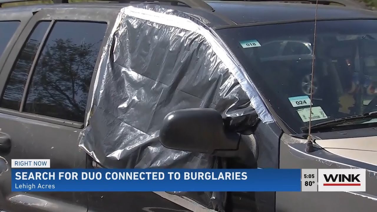 Firearms stolen in Lehigh Acres vehicle burglaries