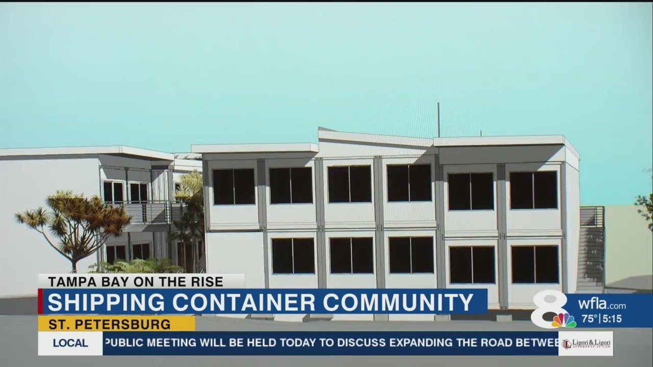 Shipping container apartments coming to St. Petersburg